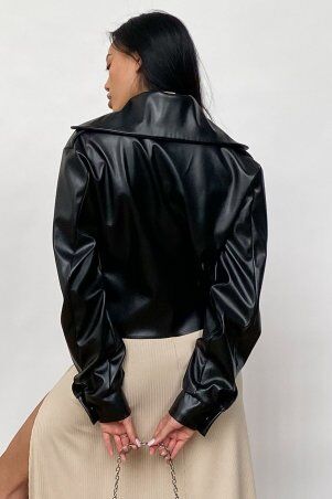 Jadone Fashion: Куртка Дейт с подкладкой чорний - фото 2