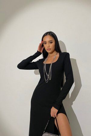 Jadone Fashion: Платье Мариса чорний - фото 4