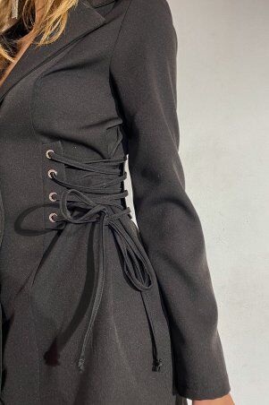 Jadone Fashion: Платье-пиджак Даро чорний - фото 7