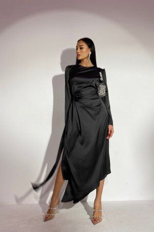 Jadone Fashion: Платье Васса чорний - фото 2