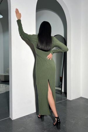 Jadone Fashion: Платье Шардо хакі - фото 4