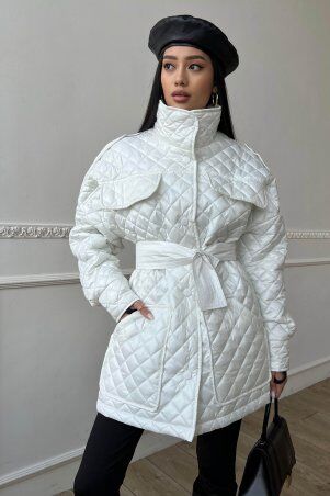 Jadone Fashion: Куртка Іта білий - фото 1