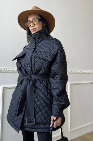 Jadone Fashion: Куртка Іта чорний - фото 1