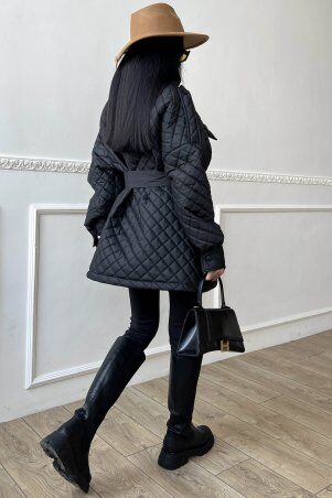 Jadone Fashion: Куртка Іта чорний - фото 2