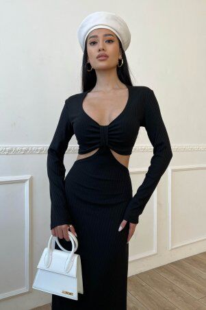 Jadone Fashion: Сукня Катаріна чорний - фото 2