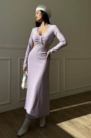 Jadone Fashion: Сукня Катаріна бузковий - фото 2