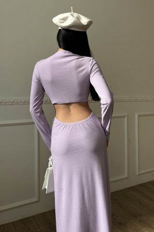Jadone Fashion: Сукня Катаріна бузковий - фото 3