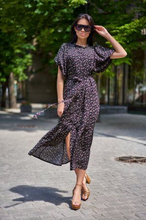 Jadone Fashion: Сукня Нотті чорний - фото 2