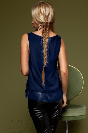 Jadone Fashion: Кофта Мюнхен темно-синій - фото 1