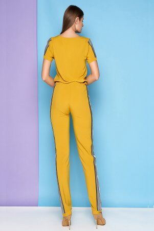 Jadone Fashion: Прогулочный костюм Тринити гірчиця - фото 3