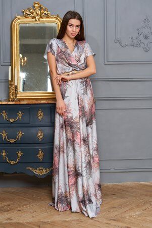 Jadone Fashion: Платье Нора сталевий - фото 5