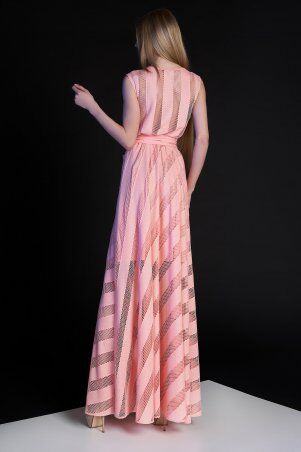 Jadone Fashion: Платье Раяна персиковий - фото 3
