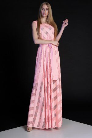 Jadone Fashion: Платье Раяна рожевий - фото 1