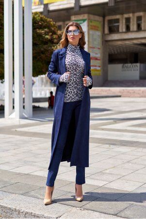 Jadone Fashion: Кардиган Юния темно-синій - фото 1