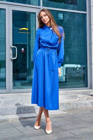 Jadone Fashion: Платье Сандра електрик - фото 1