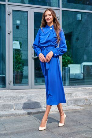 Jadone Fashion: Платье Сандра електрик - фото 3