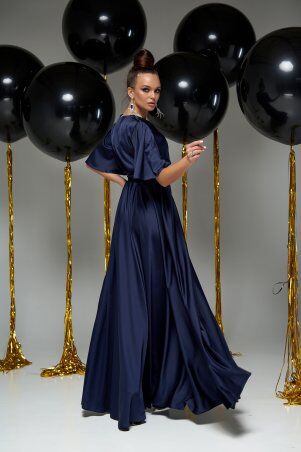 Jadone Fashion: Платье Ариада темно-синій - фото 6
