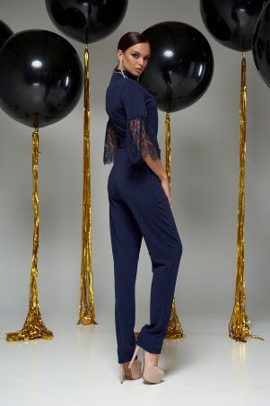 Jadone Fashion: Комбинезон Тиффани темно-синій - фото 5