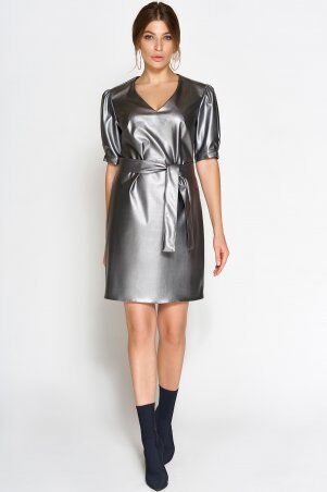 Jadone Fashion: Платье Марта сталевий - фото 2