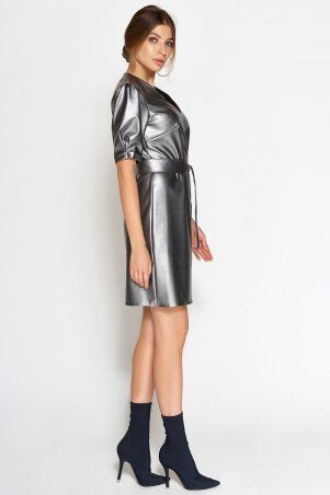 Jadone Fashion: Платье Марта сталевий - фото 4