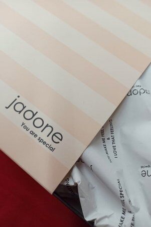 Jadone Fashion: Подарочная упаковка рожевий - фото 1