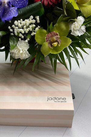 Jadone Fashion: Подарочная упаковка рожевий - фото 7
