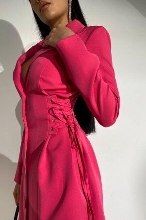 Jadone Fashion: Платье-пиджак Даро малиновий - фото 4