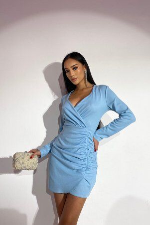 Jadone Fashion: Платье Лола блакитний - фото 1