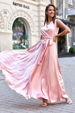 Jadone Fashion: Сукня Фурор персиковий - фото 2