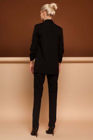 Jadone Fashion: Костюм Фейт з брюками чорний - фото 3