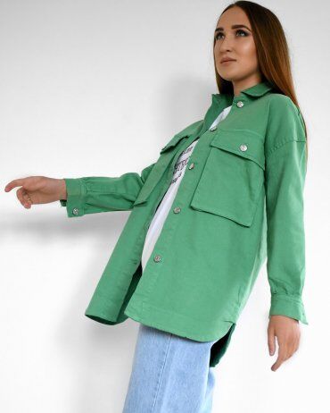 Carica: Джинсовая куртка -6963-12 - фото 1