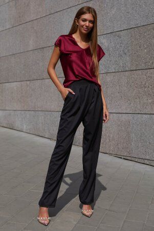 Jadone Fashion: Блуза Маєр винний - фото 1