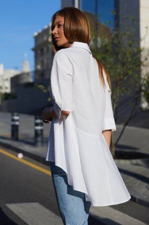 Jadone Fashion: Сорочка Квеллі білий - фото 6