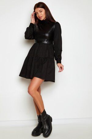 Jadone Fashion: Сукня Готьє чорний - фото 7