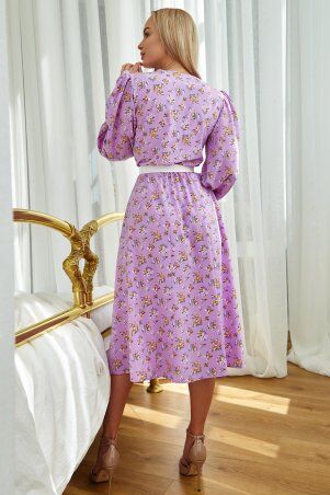 Jadone Fashion: Сукня Рут без ременя бузковий - фото 4