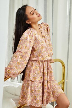 Jadone Fashion: Сукня Леєна бежевий - фото 4