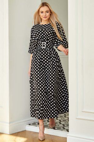 Jadone Fashion: Сукня Ролана чорний - фото 2