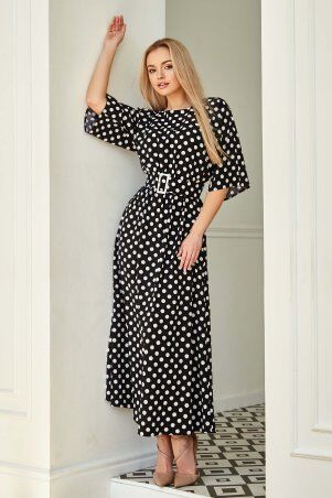 Jadone Fashion: Сукня Ролана чорний - фото 3