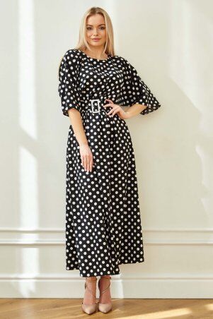 Jadone Fashion: Сукня Ролана чорний - фото 6
