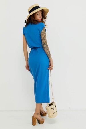 Jadone Fashion: Сукня Маліка блакитний - фото 3
