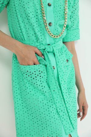 Jadone Fashion: Сукня Рісса бірюзовий - фото 4