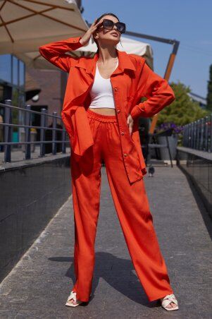 Jadone Fashion: Костюм Кемер помаранчовий - фото 1