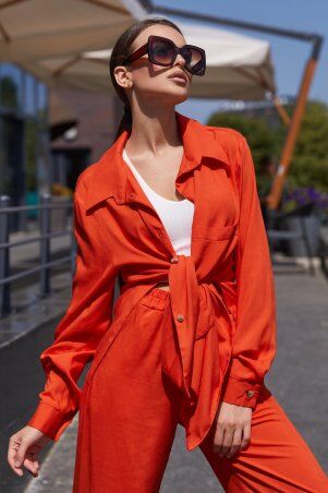 Jadone Fashion: Костюм Кемер помаранчовий - фото 3