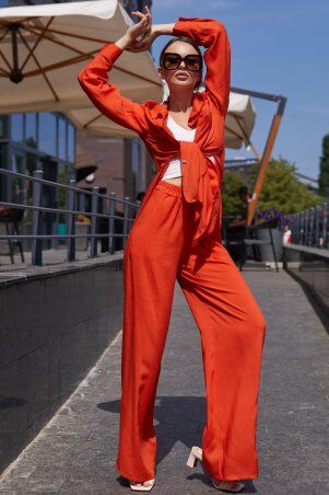Jadone Fashion: Костюм Кемер помаранчовий - фото 4