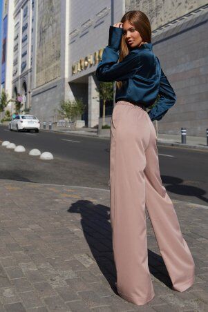 Jadone Fashion: Брюки-палаццо Пауліно мокко - фото 6