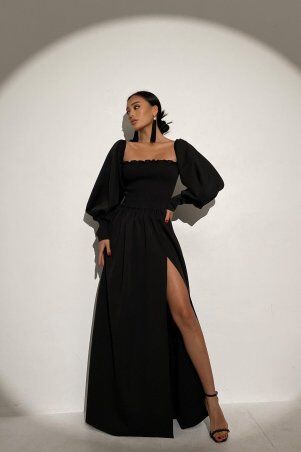 Jadone Fashion: Сукня Ділара чорний - фото 4