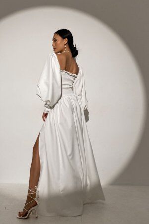 Jadone Fashion: Сукня Ділара білий - фото 6