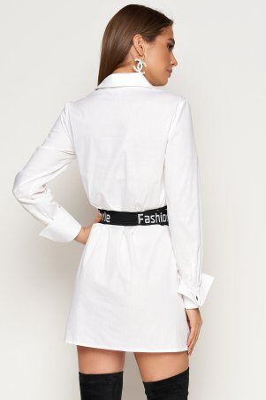 Jadone Fashion: Сорочка Агнес білий - фото 3