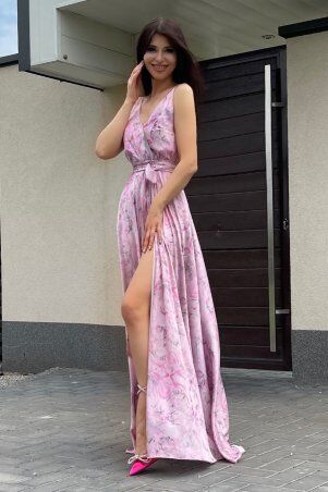 Jadone Fashion: Сукня Бьонсі рожевий - фото 2