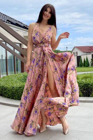 Jadone Fashion: Сукня Бьонсі пудра - фото 3